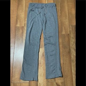 Gray flare sweatpants